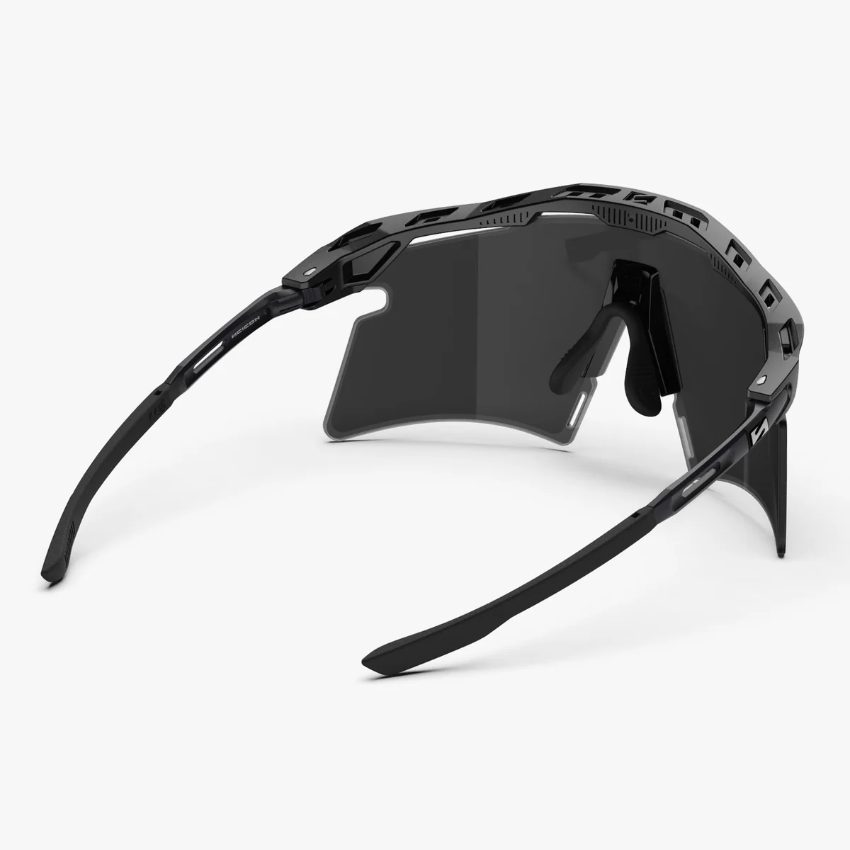 SCICON AEROSHADE 2.0 TITANIUM Glasses Matt Black Smoke Black + Pink Lens