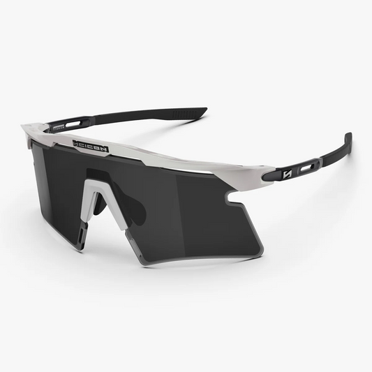 Óculos SCICON AEROSHADE 2.0 TITANIUM Branco Metal Fumo Preto + Rosa