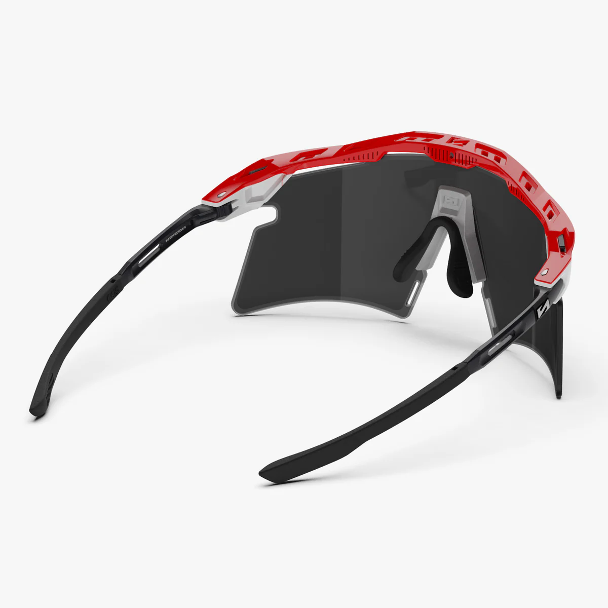 SCICON AEROSHADE 2.0 TITANIUM UAE EMIRATES Óculos de sol preto fumado + lentes cor-de-rosa