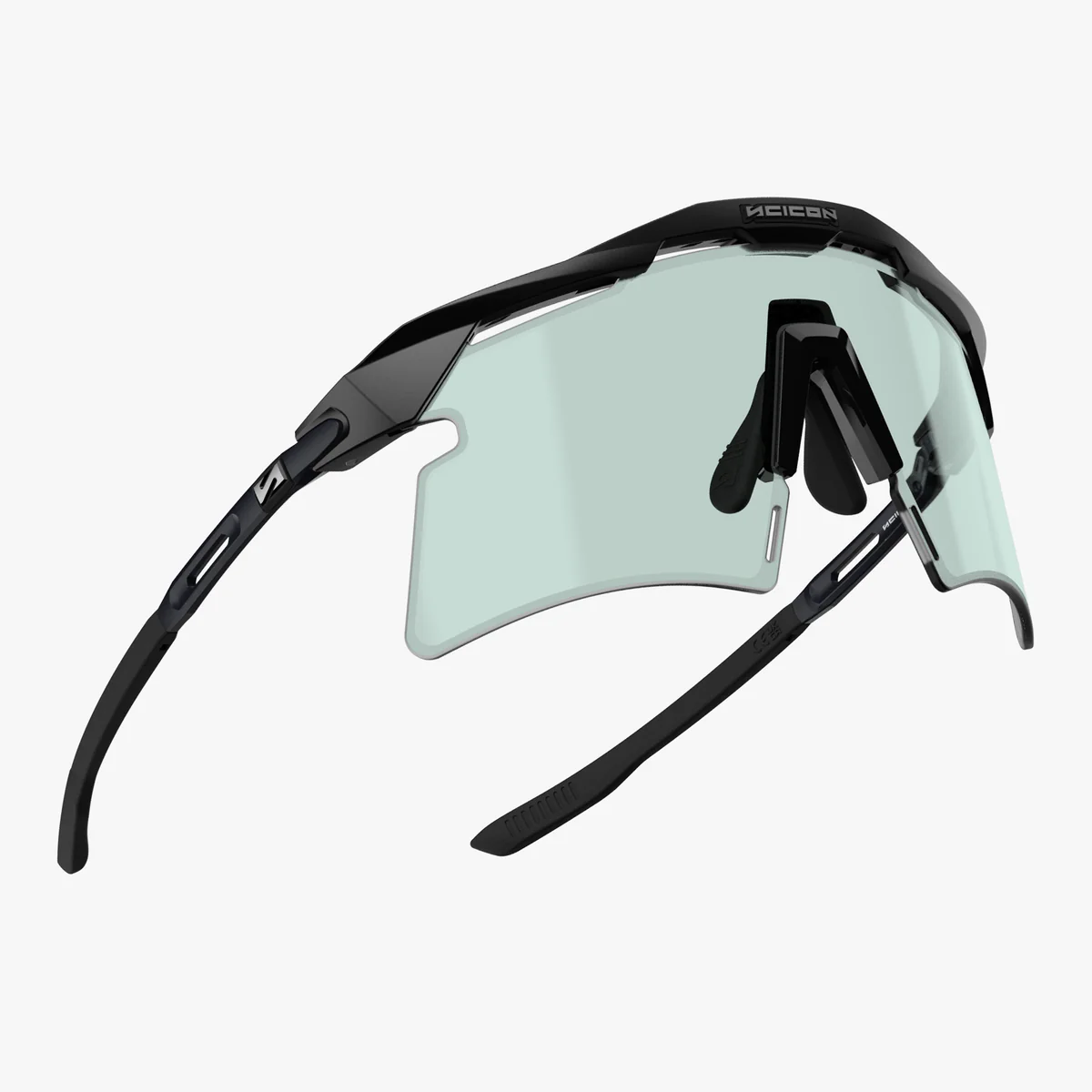 SCICON AEROSHADE 2.0 TITANIUM Glasses Matt Black Blue Green Photochromic Lens