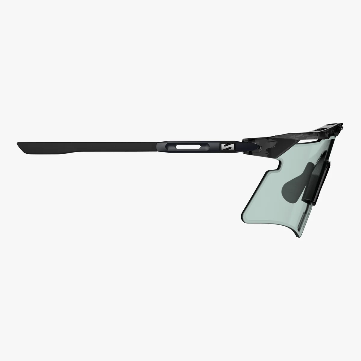 Óculos de sol SCICON AEROSHADE 2.0 TITANIUM Preto Cristal Brilhante Azul Verde Lentes Fotocromáticas