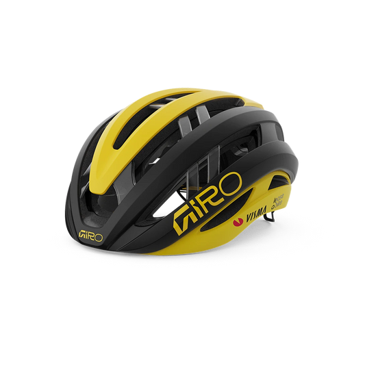 Capacete de estrada GIRO ARIES MIPS SPHERICAL VISMA LEASE A BIKE Preto/Amarelo