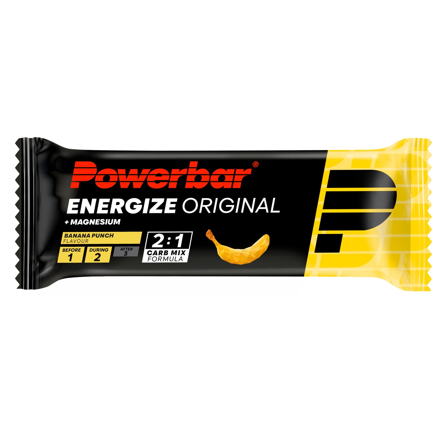 Barra energética POWERBAR ENERGIZE ORIGINAL (55gr) Banana