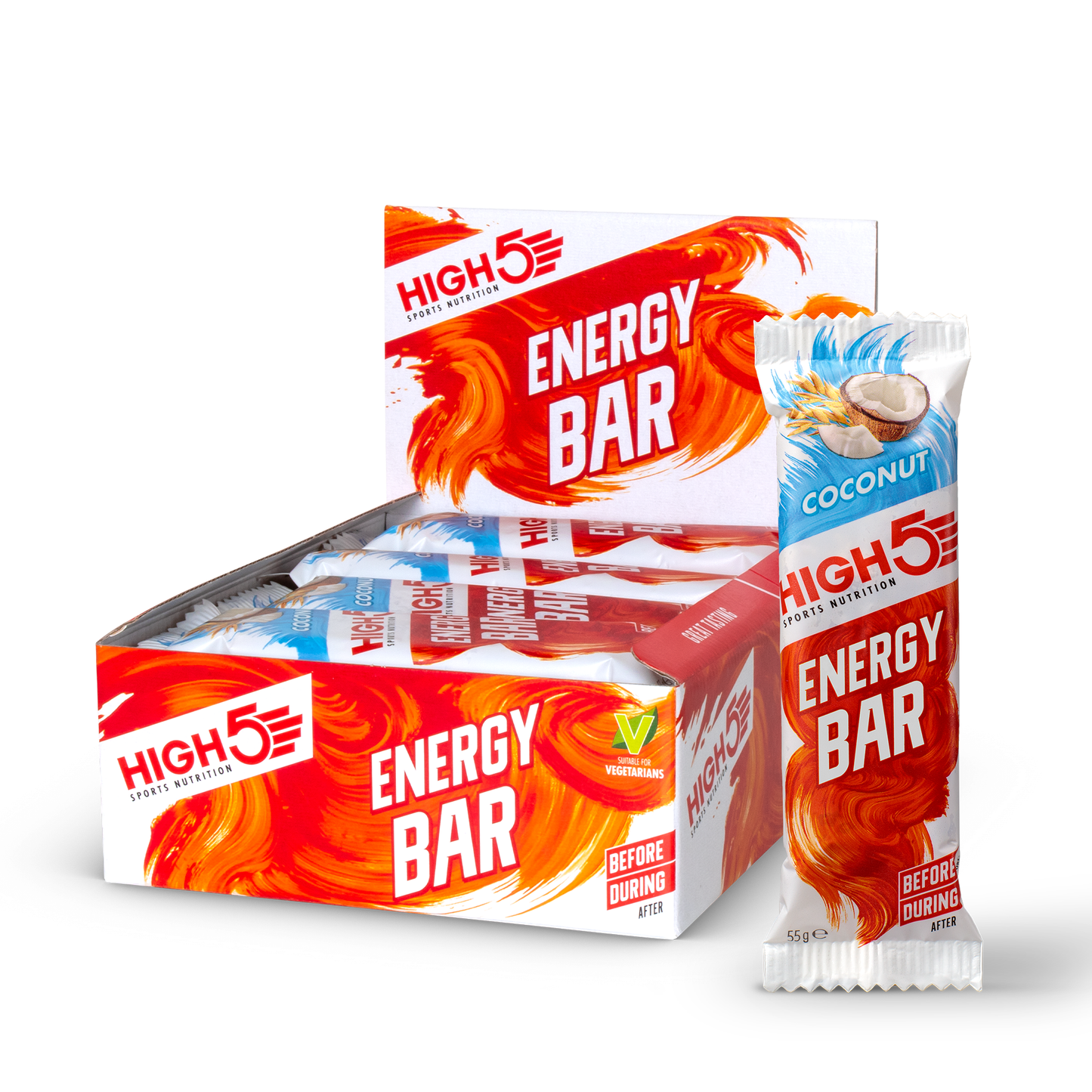 BARRA ENERGÉTICA HIGH5 (55g) Coco