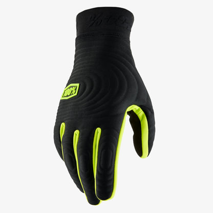 Luvas 100% BRISKER XTREME Preto/Amarelo