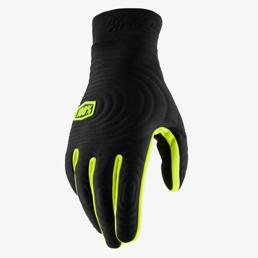 Luvas 100% BRISKER XTREME Preto/Amarelo