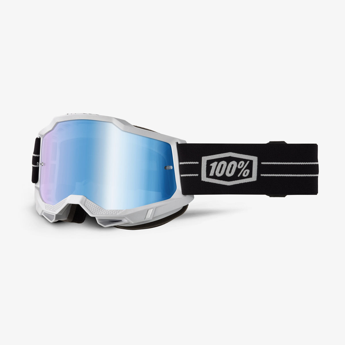 Óculos de proteção 100% ACCURI 2 Bowen com lente espelhada azul