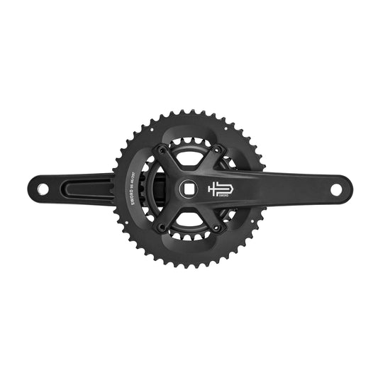 Pedaleiro MICROSHIFT SWORD BLACK 2x9V 46/29 FC-G7900-46