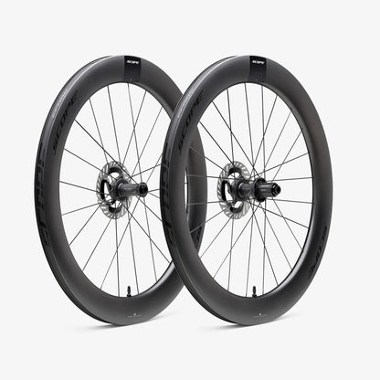 Par de Rodas SCOPE Race R6 Tubeless Ready (Centerlock) Preto