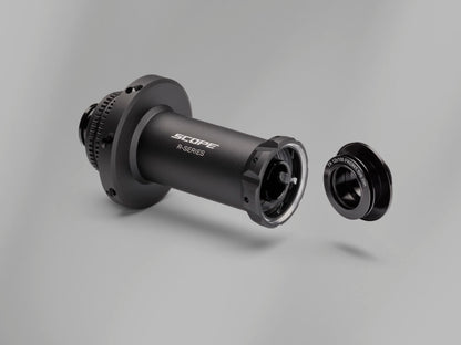 Par de Rodas SCOPE Race R6 Tubeless Ready (Centerlock) Preto