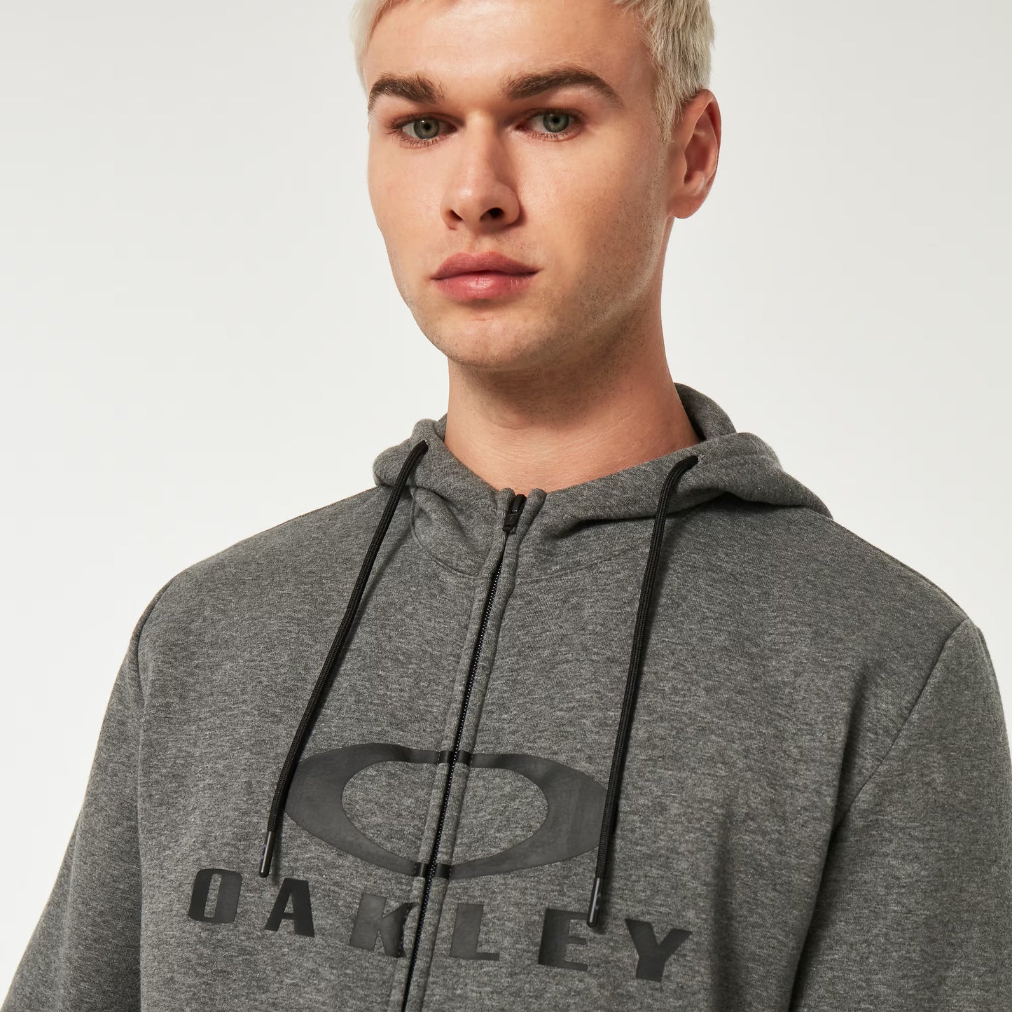 Moletom com capuz OAKLEY BARK FZ HOODIE 2.0 New Athletic Grey