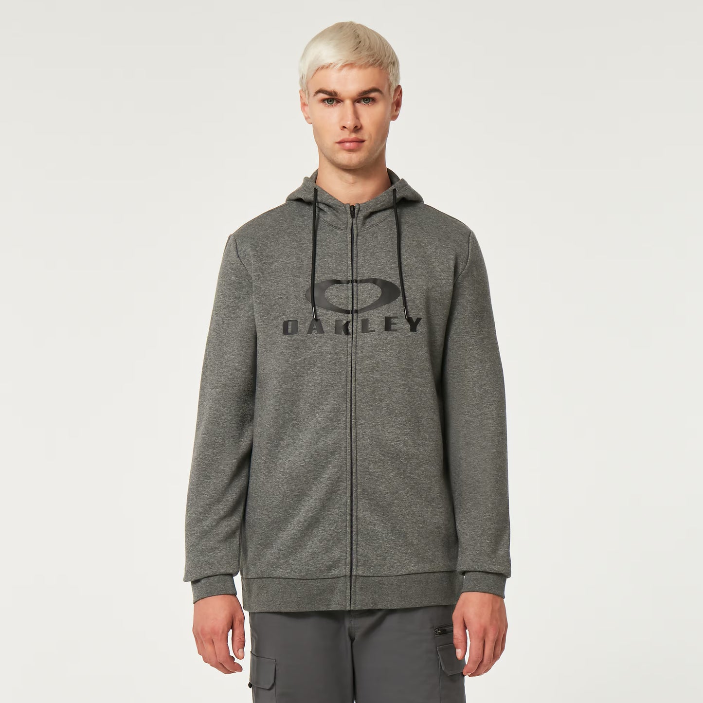 Moletom com capuz OAKLEY BARK FZ HOODIE 2.0 New Athletic Grey