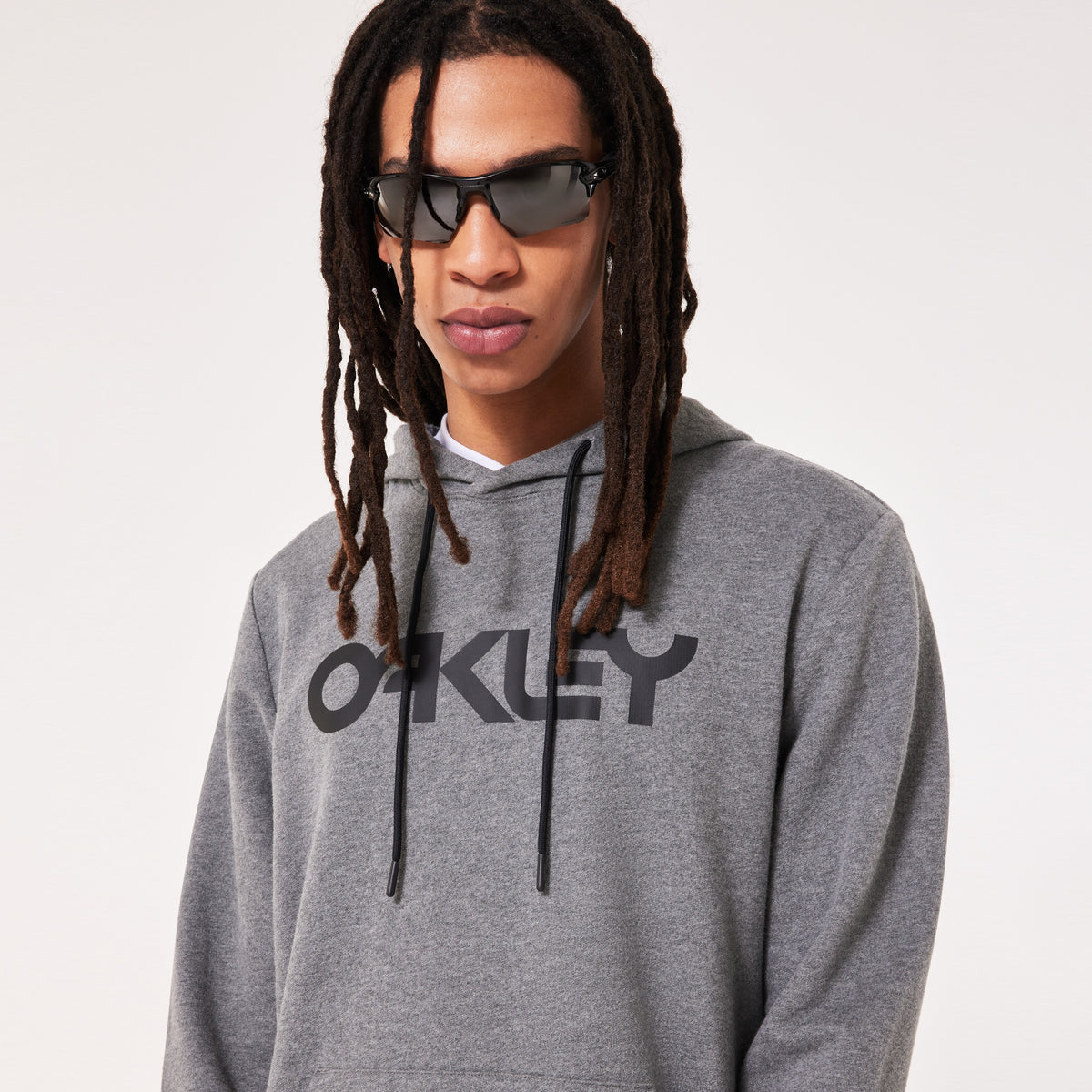 Sweat com Capuz OAKLEY B1B PO HOODIE 2.0 Cinzento/Preto