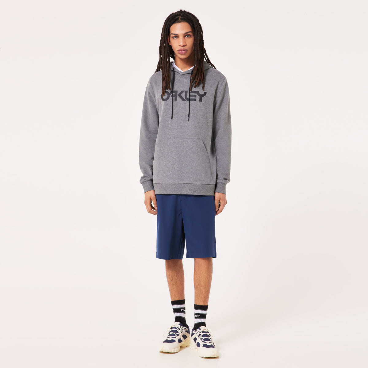 Sweat com Capuz OAKLEY B1B PO HOODIE 2.0 Cinzento/Preto