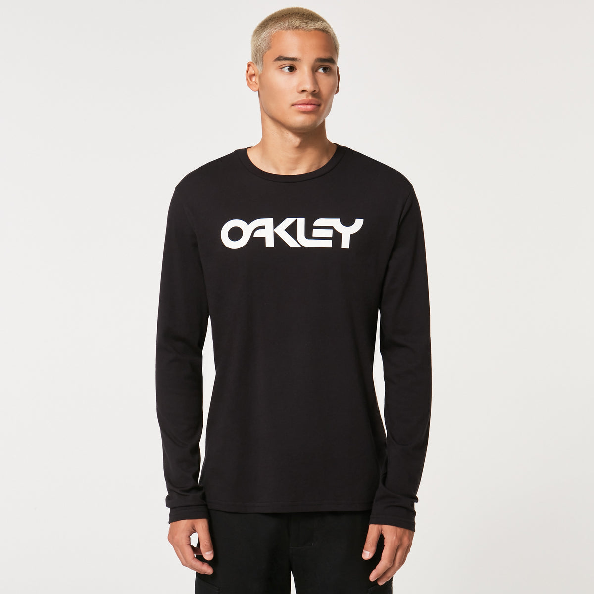 T-Shirt OAKLEY MARK II TEE 2.0 Mangas Compridas Preto/Branco