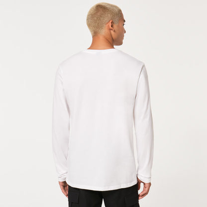 T-Shirt OAKLEY MARK II 2.0 Mangas Compridas Branco/Preto