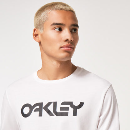 T-Shirt OAKLEY MARK II 2.0 Mangas Compridas Branco/Preto
