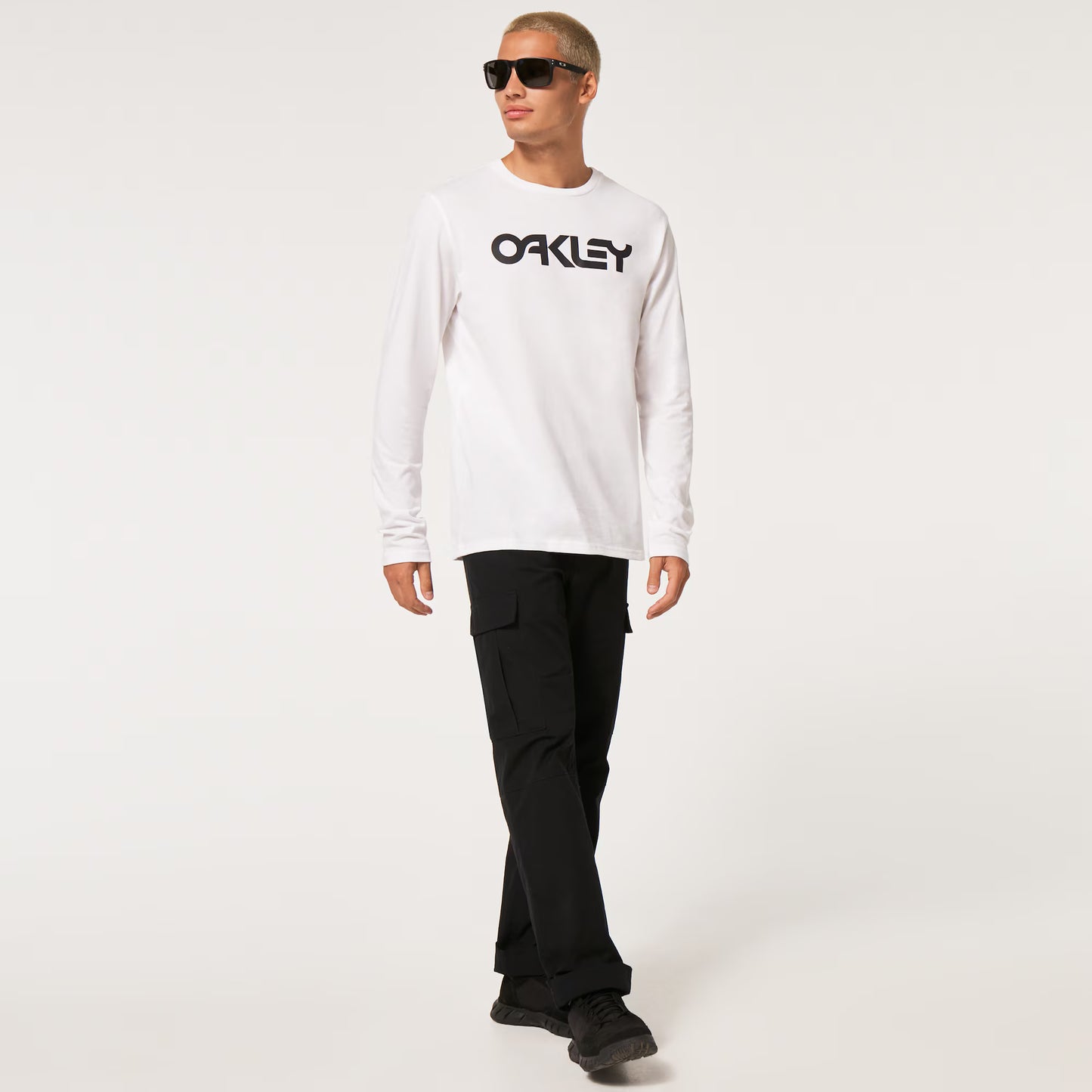 Camisola de manga comprida OAKLEY MARK II 2.0 Branco/Preto