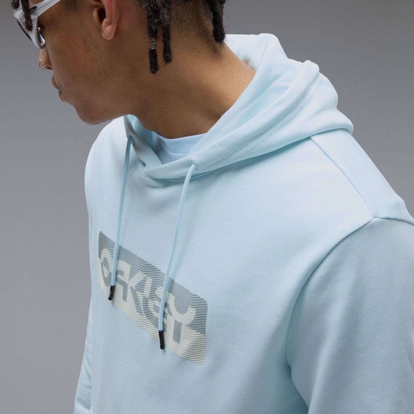 Casaco com capuz OAKLEY DUALITY B1B PO Frost Blue
