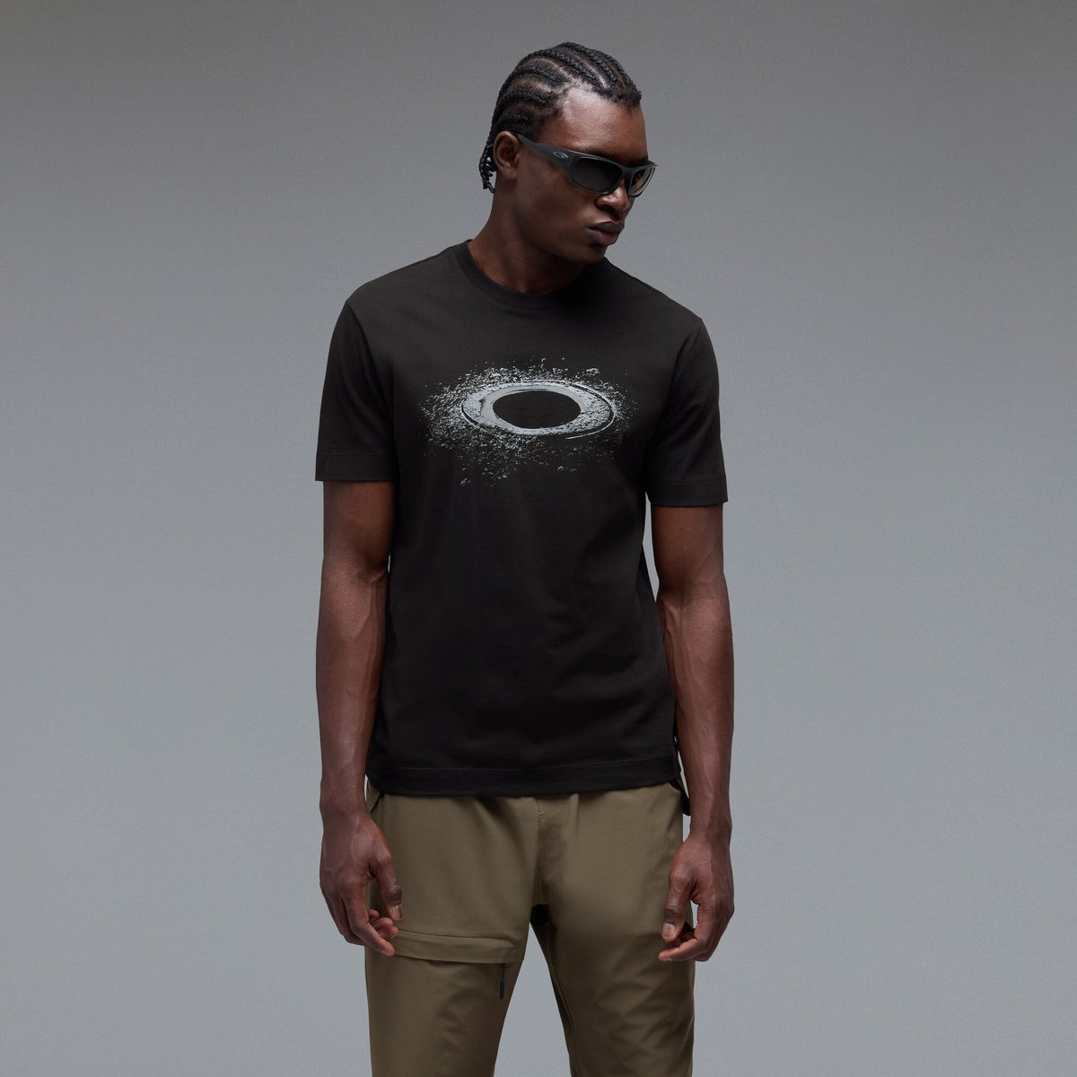 T-Shirt OAKLEY LUNAR ELLIPSE Preto