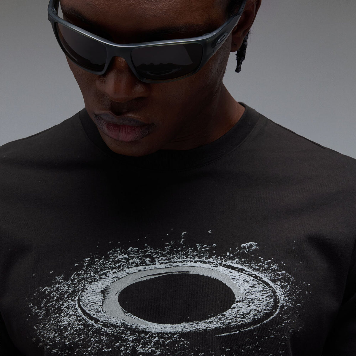 T-Shirt OAKLEY LUNAR ELLIPSE Preto