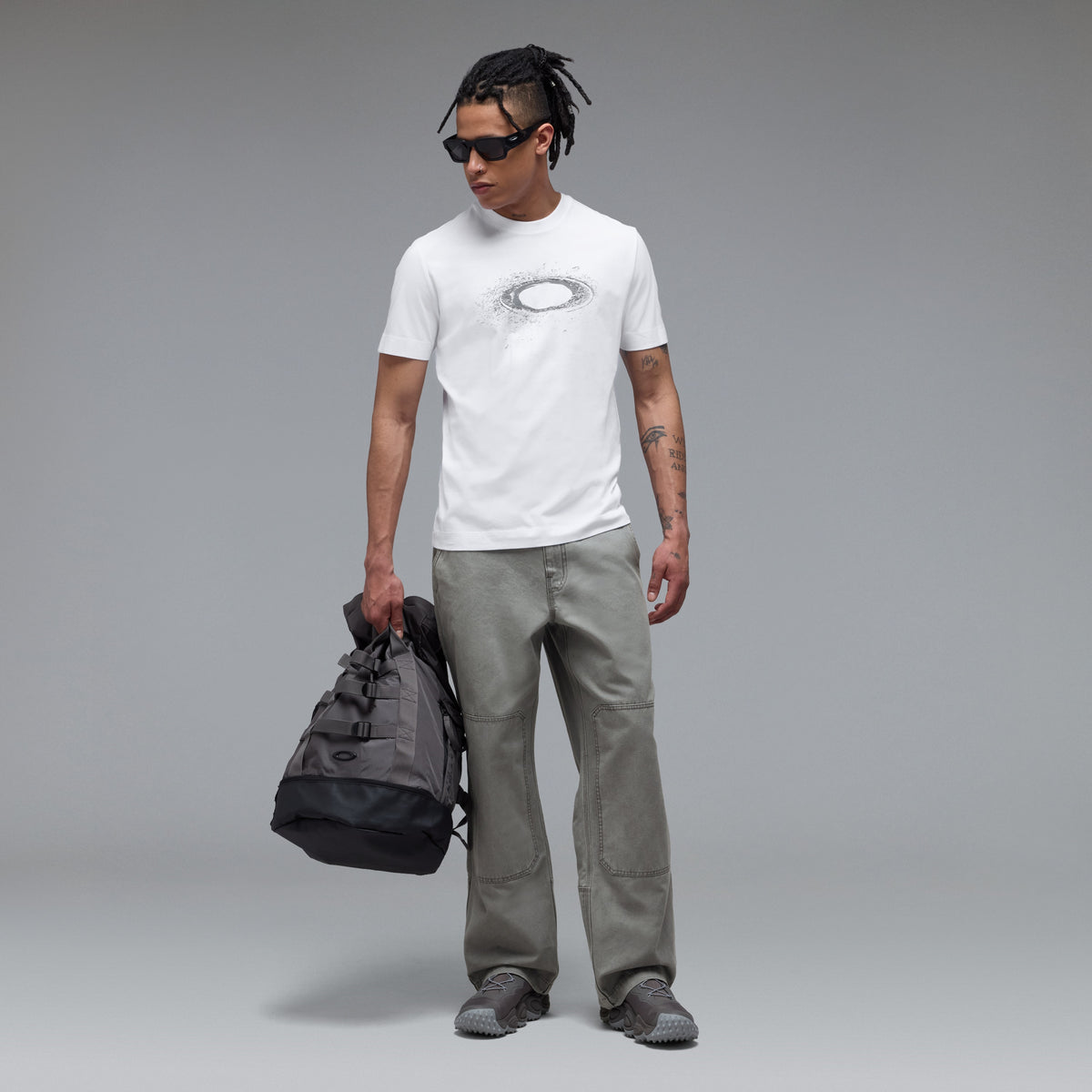 T-Shirt OAKLEY LUNAR ELLIPSE TEE Branco