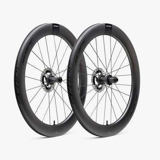 Par de Rodas SCOPE Race All Road R6.A Tubeless Ready (Centerlock) Preto