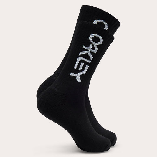 OAKLEY B1B SOCKS 2.0 3 pares Preto/branco