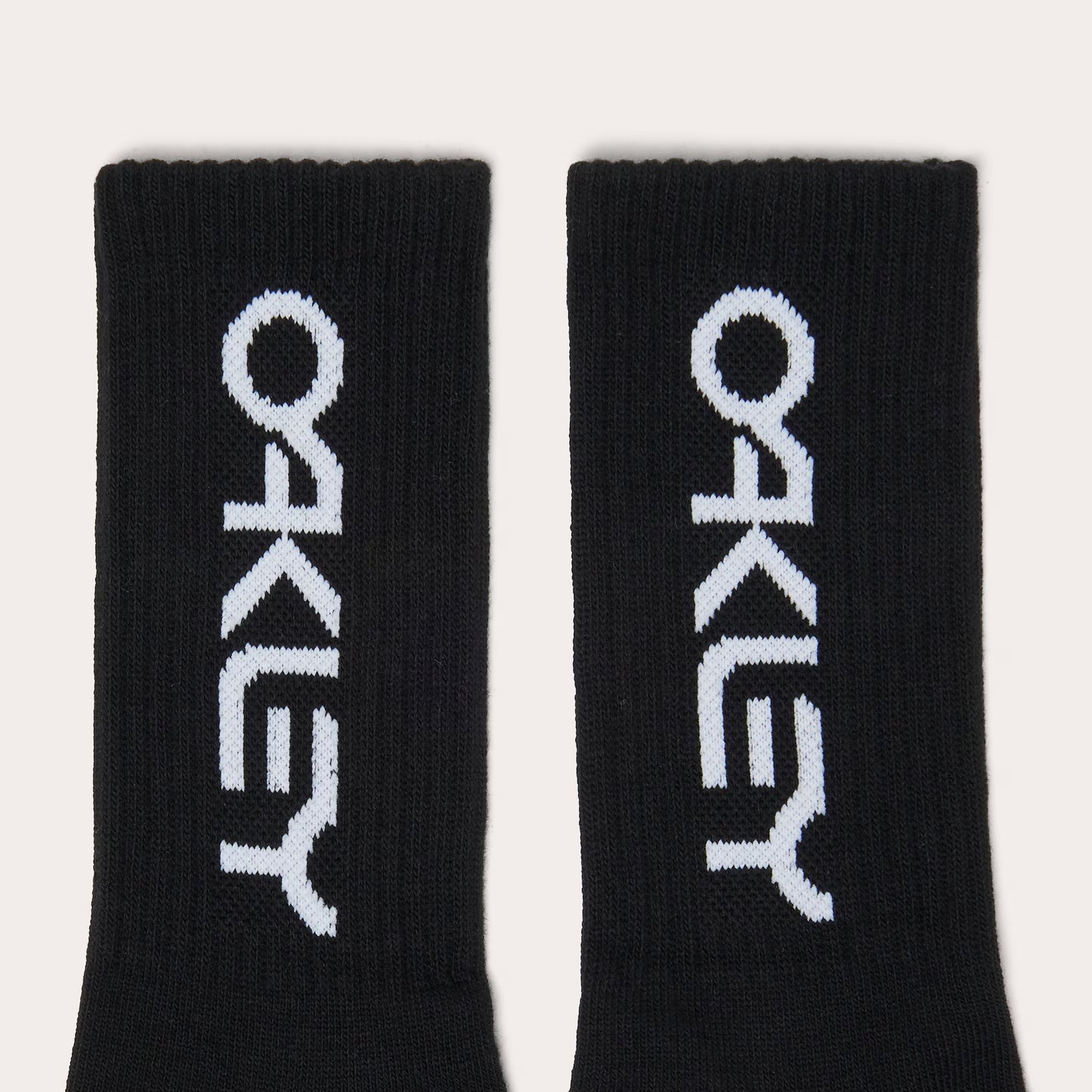 OAKLEY B1B SOCKS 2.0 Preto/Branco (x3 pares)