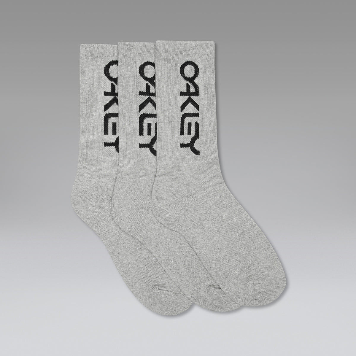 Meias OAKLEY B1B SOCKS 2.0 X3 Cinzento