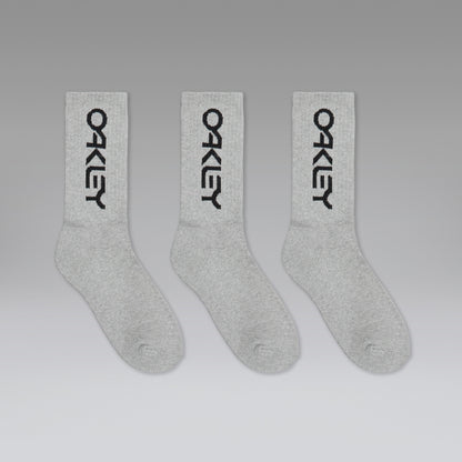 Meias OAKLEY B1B SOCKS 2.0 Cinzento (x3 pares)