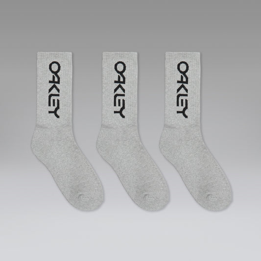 Meias OAKLEY B1B SOCKS 2.0 Cinzento (x3 pares)