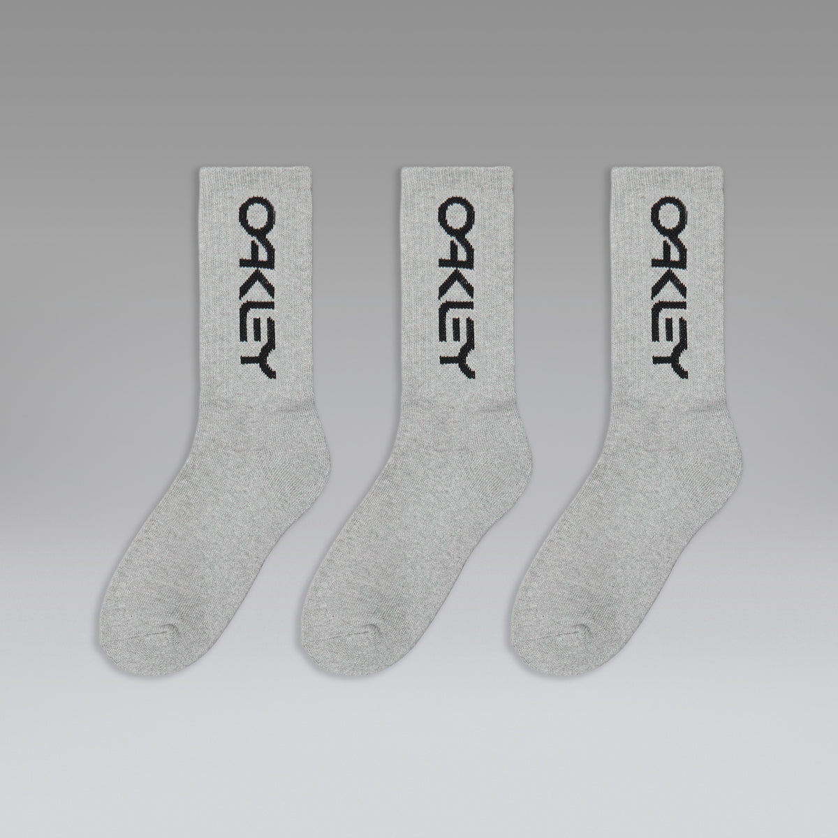 Meias OAKLEY B1B SOCKS 2.0 X3 Cinzento