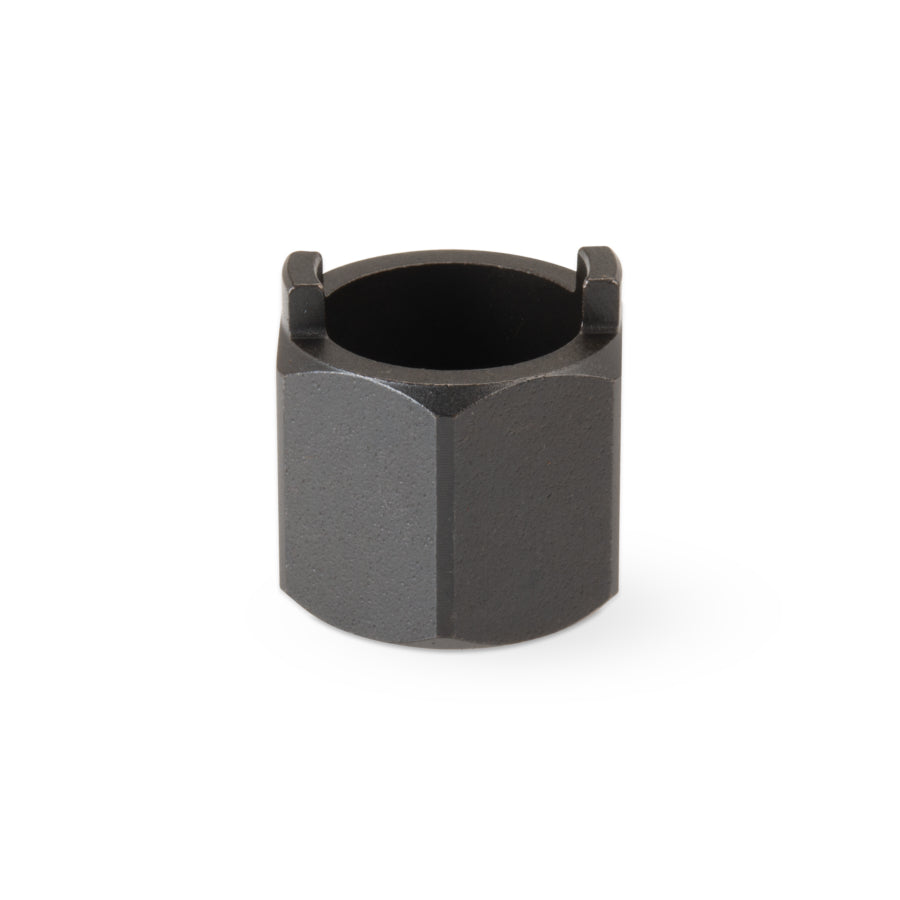 Park Tool FR-2, lado dos entalhes do extrator de roda livre