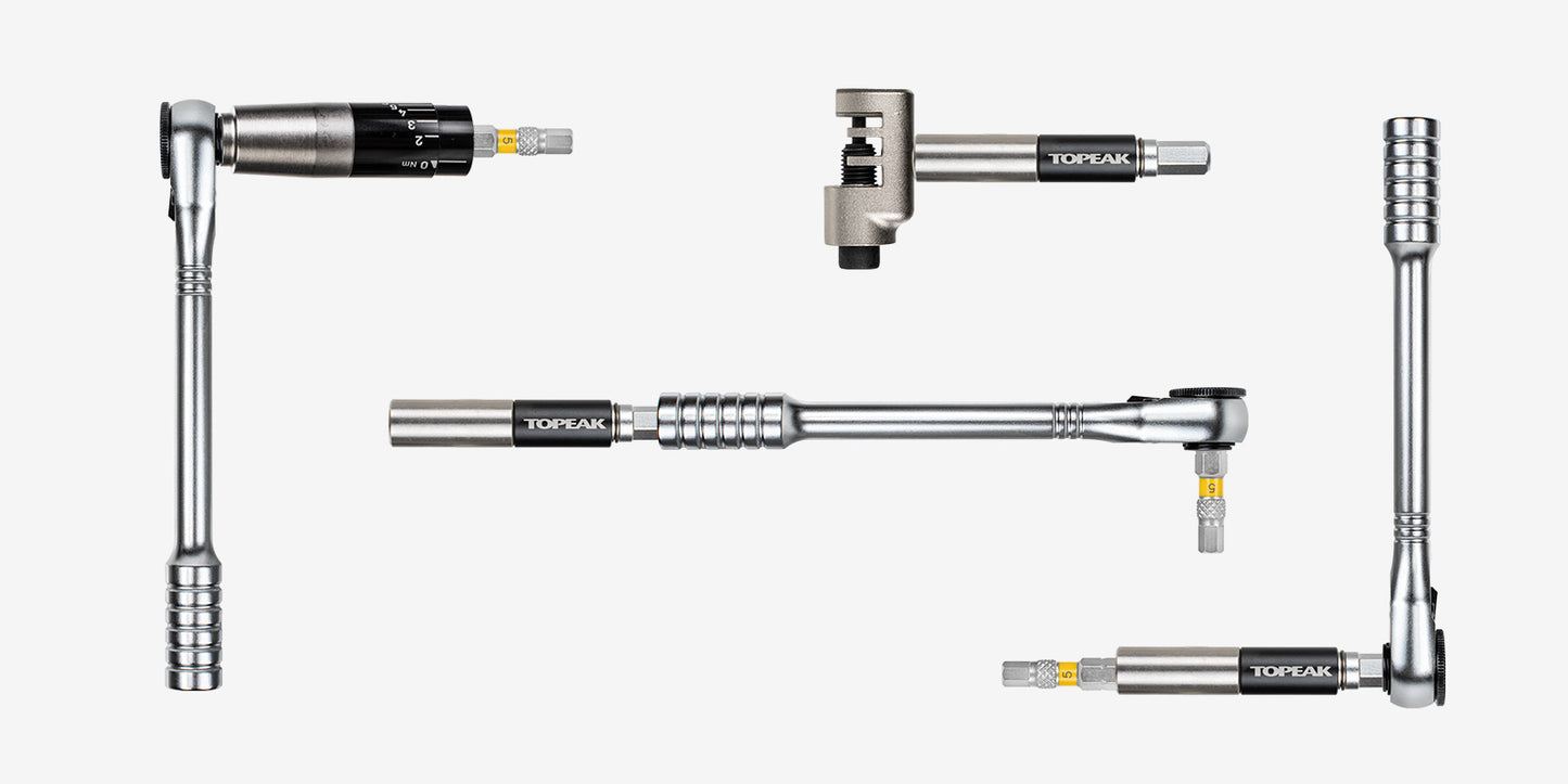 Caixa de ferramentas TOPEAK ESSENTIEL (24 peças)