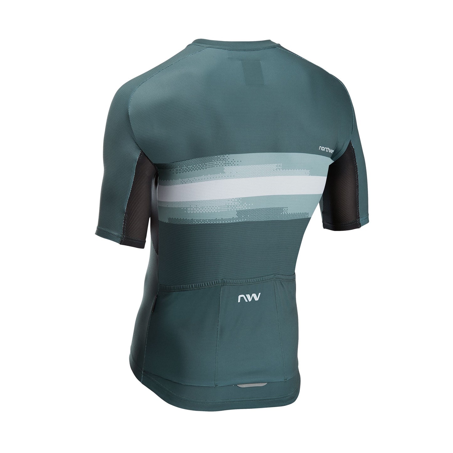 Camisola de manga curta NORTHWAVE FORCE EVO Verde Sage/Cinza