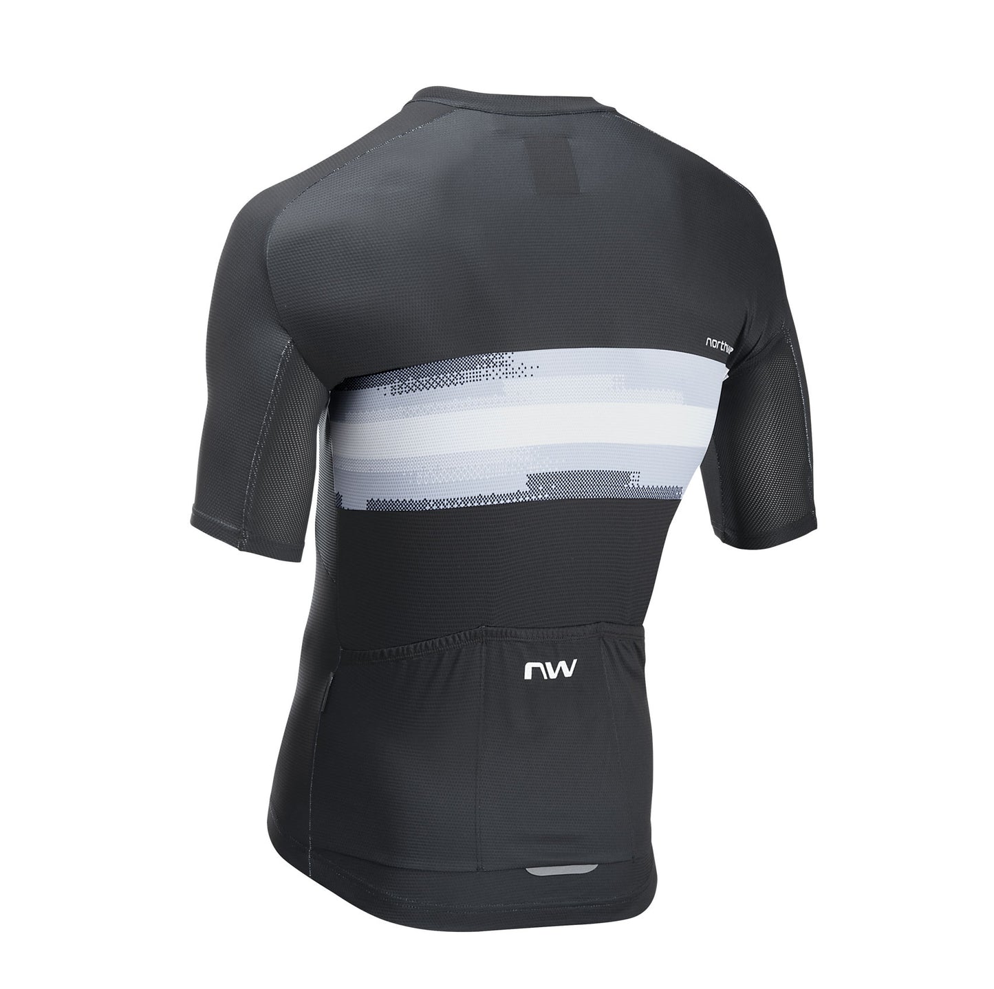 Camisola de manga curta NORTHWAVE FORCE EVO Preto/Branco