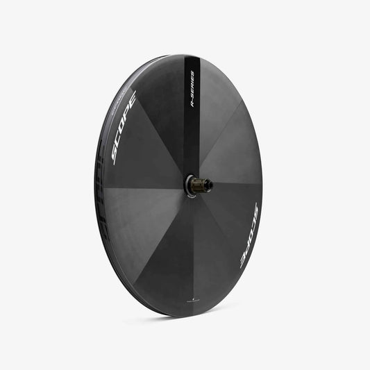 Roda Traseira Lenticular SCOPE Race Tubeless Ready (Centerlock) Branco