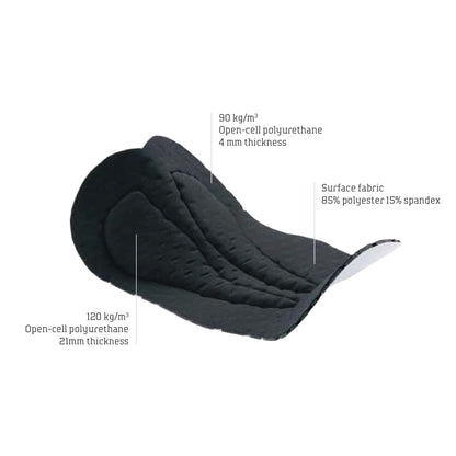 Calção Longo com Suspensórios NORTHWAVE ACTIVE Preto 2026