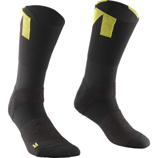 Meias MAVIC ESSENTIAL THERMO Preto/Amarelo