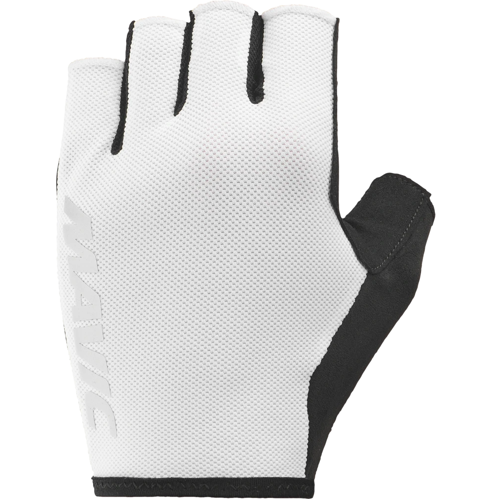 Luvas curtas MAVIC ESSENTIAL PADDED Branco