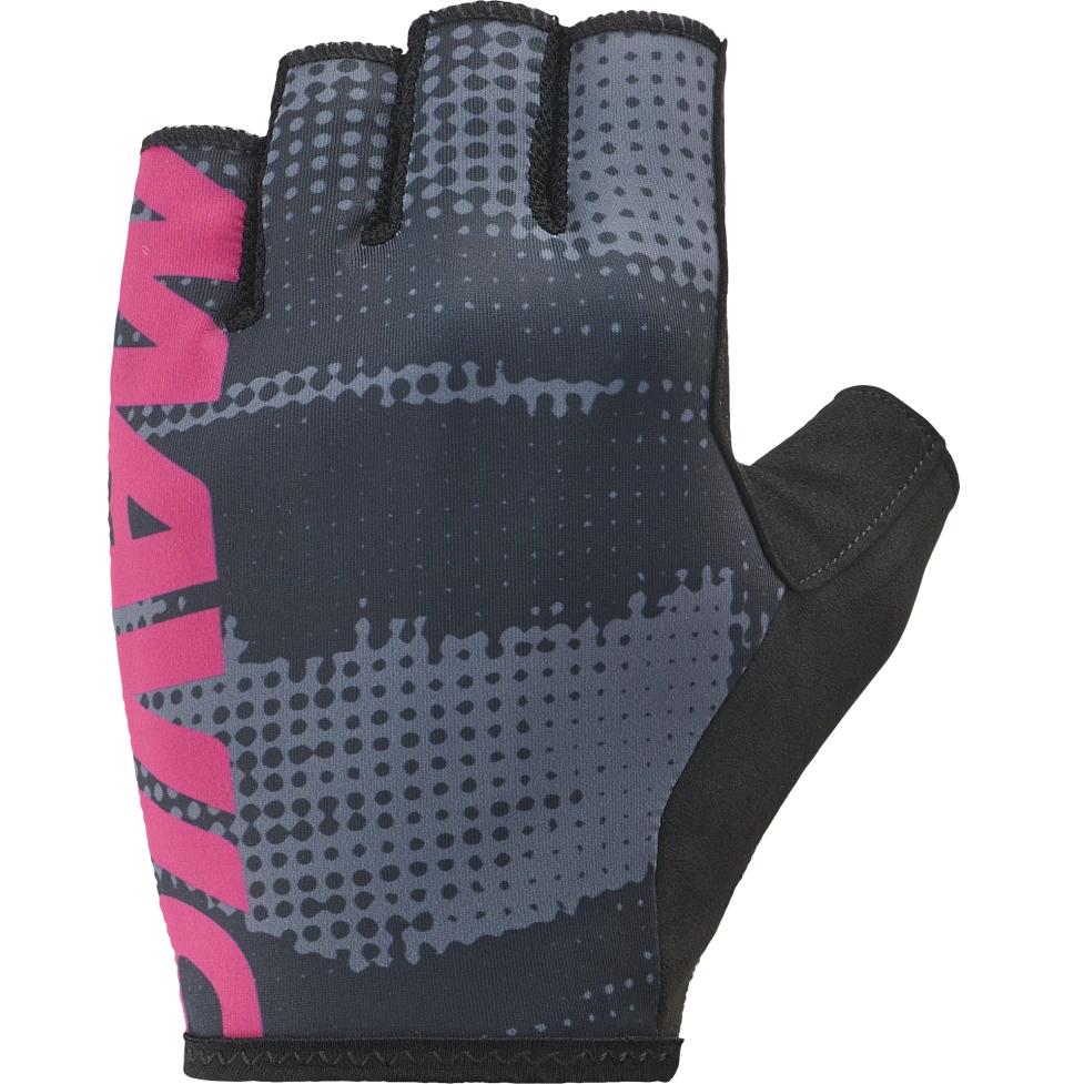 Luvas curtas MAVIC ESSENTIAL PADDED GRAPHIC Cinzento/Rosa