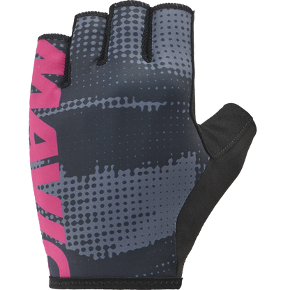 Luvas Curtas MAVIC ESSENTIAL PADDED GRAPHIC Cinzento/Rosa