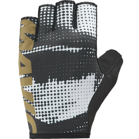 Luvas curtas MAVIC ESSENTIAL PADDED GRAPHIC Preto/Branco