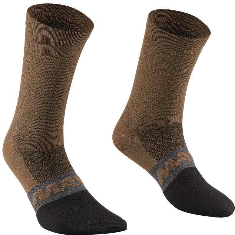 Meias MAVIC ESSENTIAL MID Castanhas