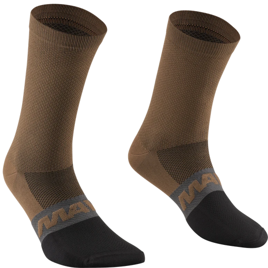 Meias MAVIC ESSENTIAL MID Castanhas