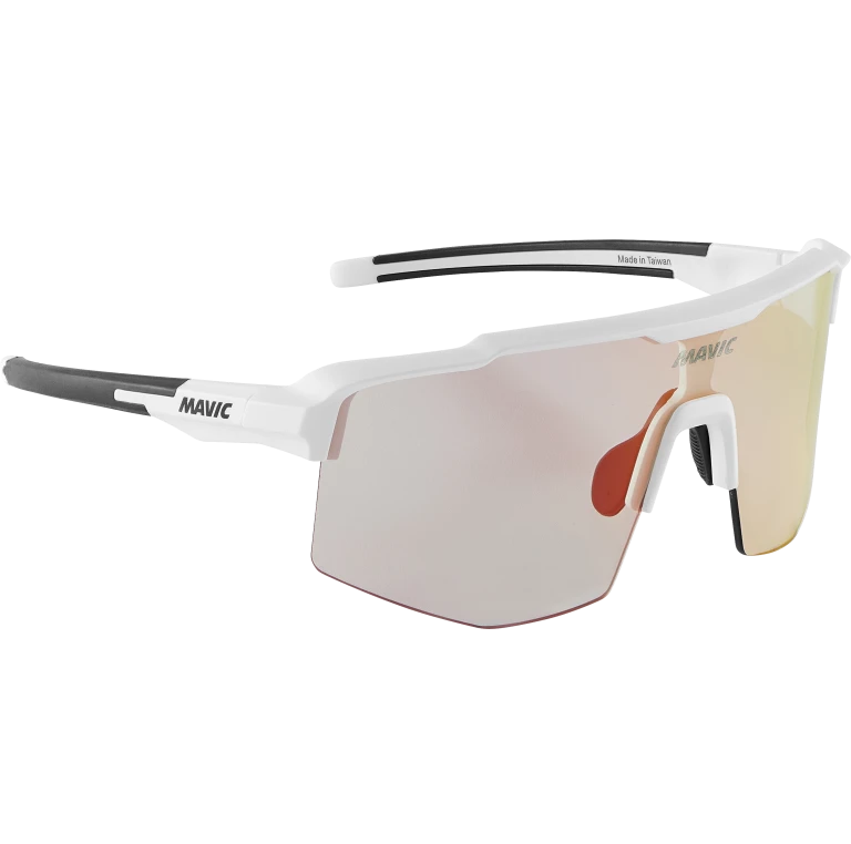 Óculos de proteção MAVIC MVS SHIELD PHOTOCHROMIC Lentes fotocromáticas brancas e vermelhas