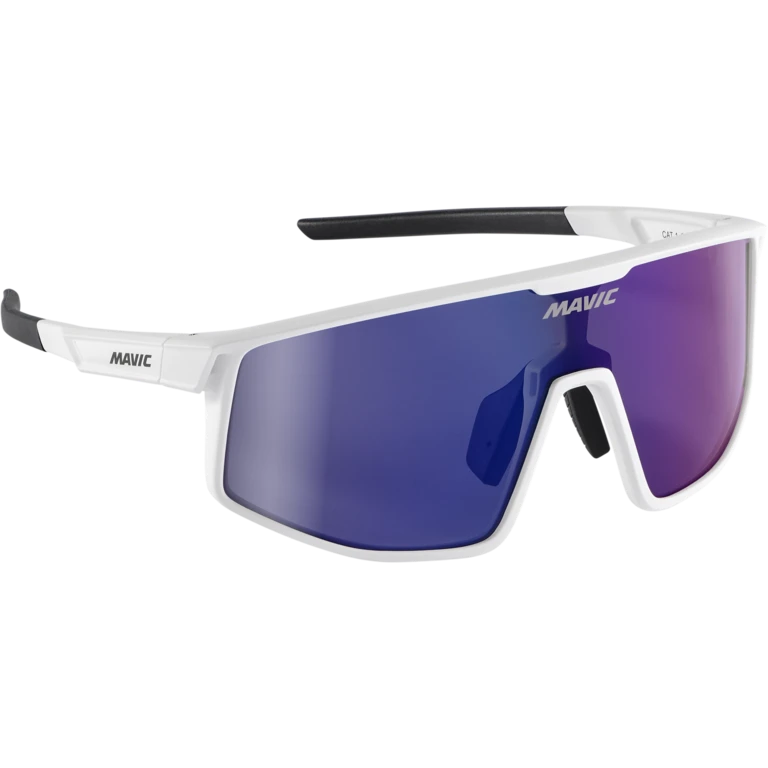 Óculos Mavic MVS Speedblast brancos com lente azul