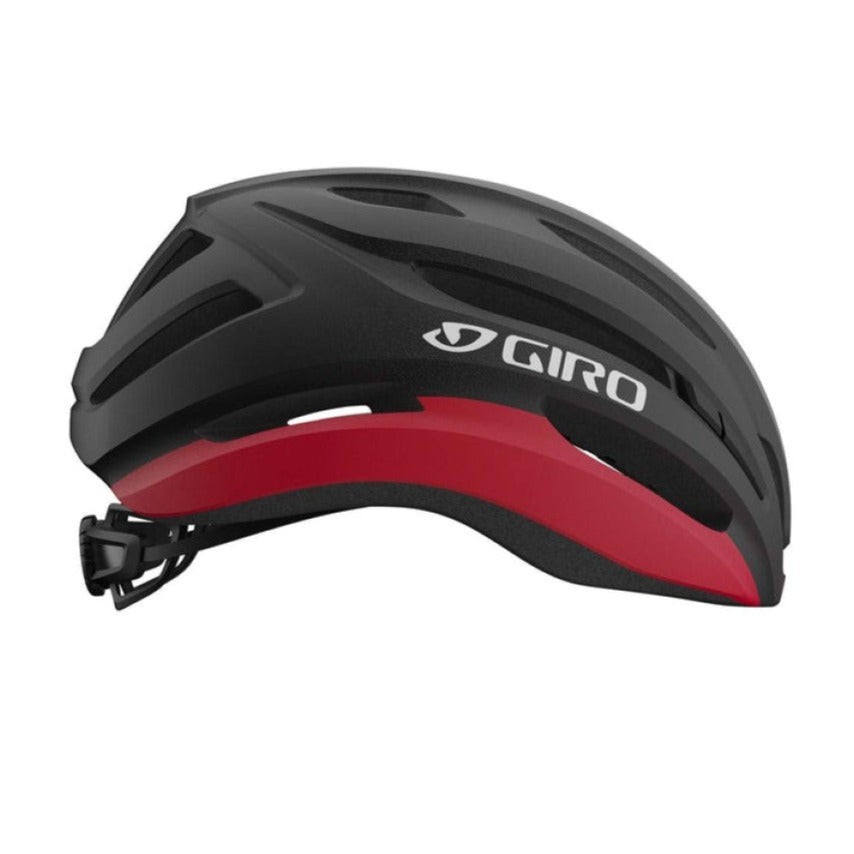 Capacete de estrada GIRO ISODE II Preto Mate/Vermelho