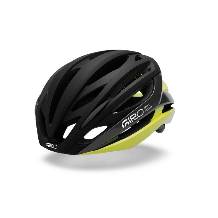 Capacete de estrada GIRO SYNTAX MIPS Preto/Amarelo Hi Viz